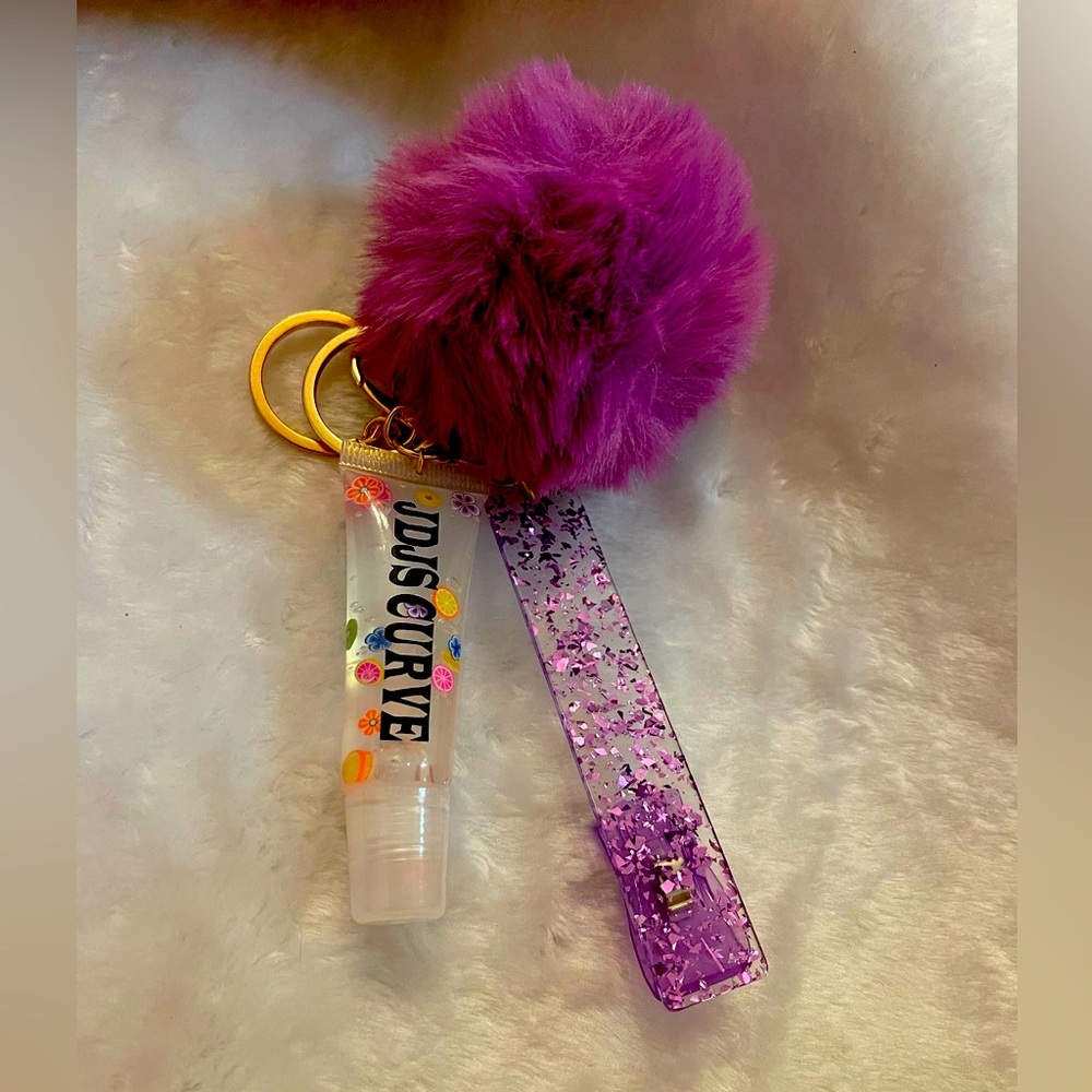 Keychain set with lipgloss